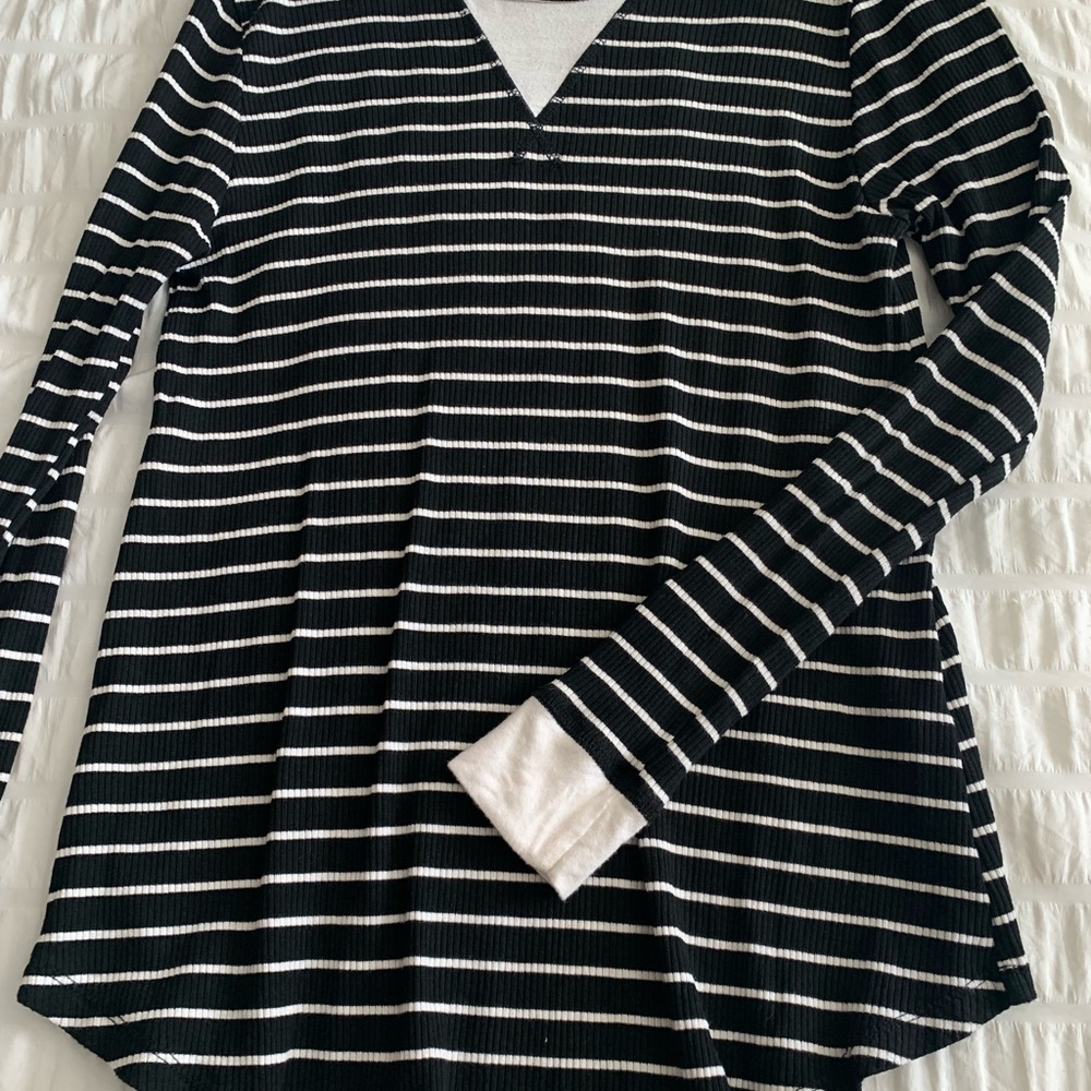Cherish Striped Ribbed Top - Picture 15 of 15